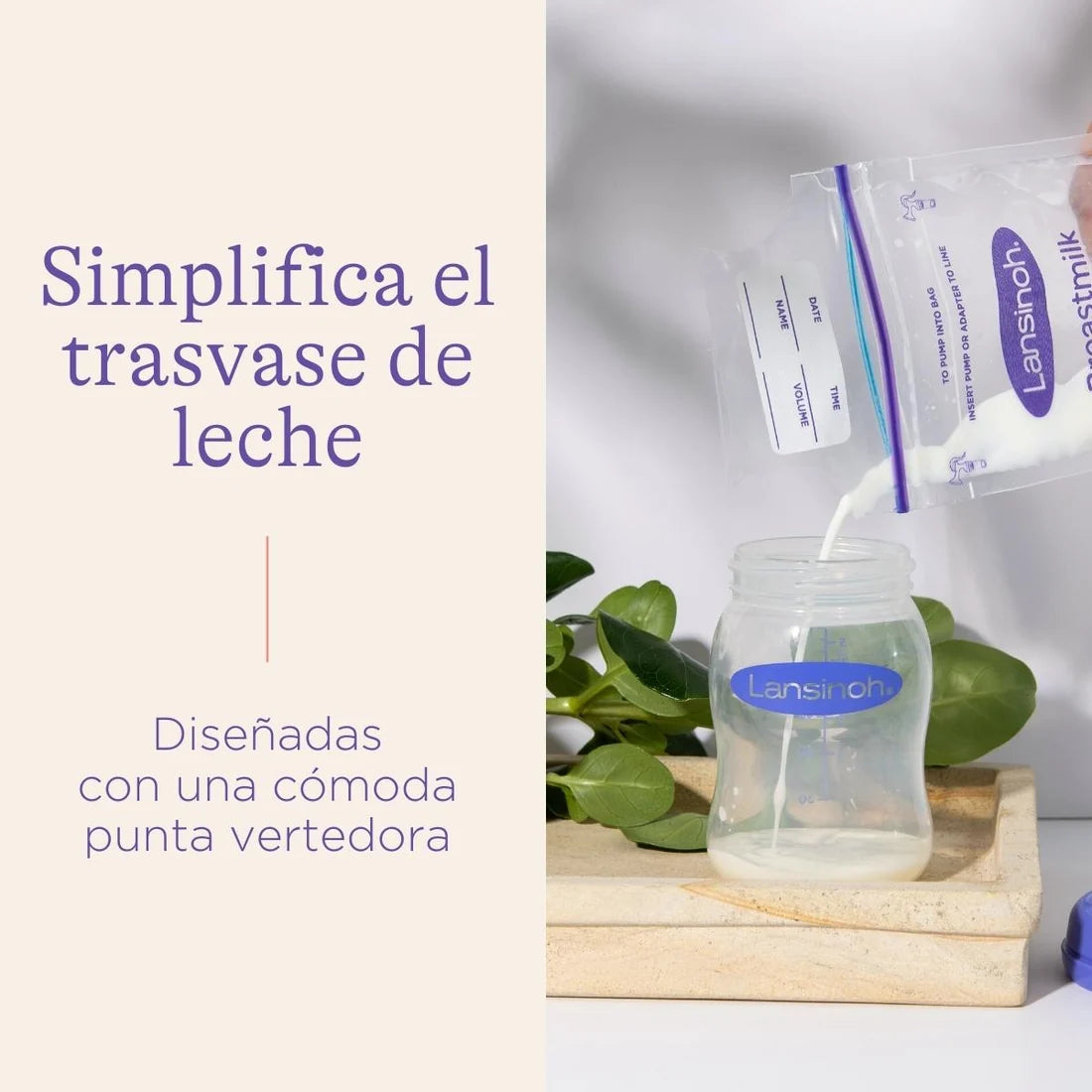 Bolsas para Leche Materna x 100