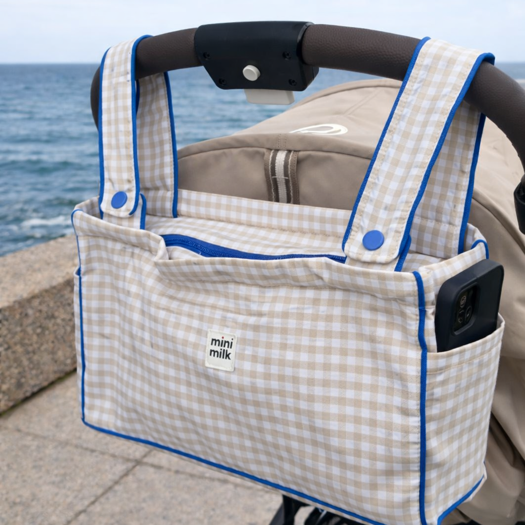 Bolso de coche Beige