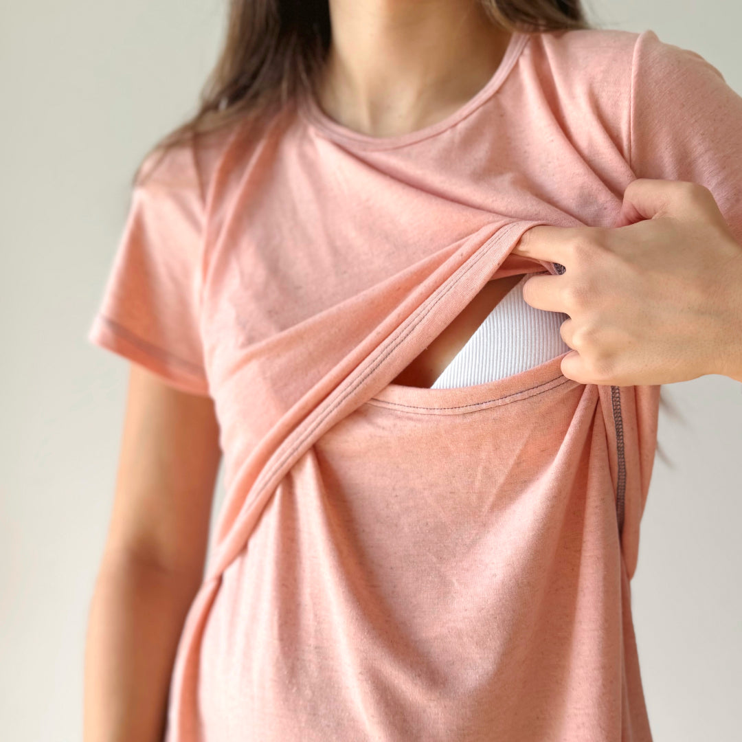 Camisón Caetana Salmón