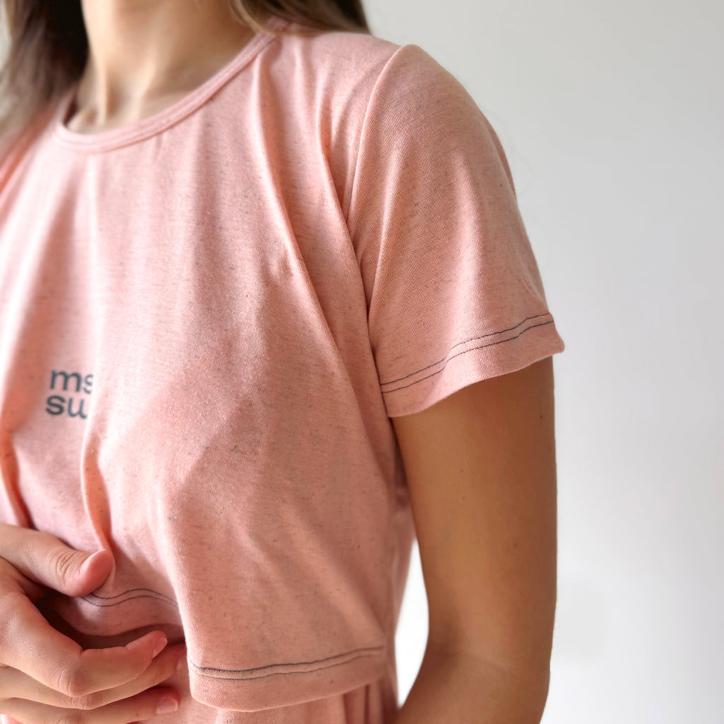 Camisón Caetana Salmón