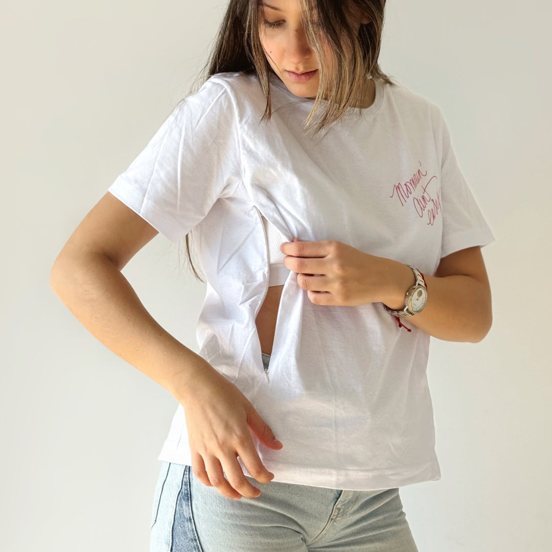 Remera Lactancia Mommin