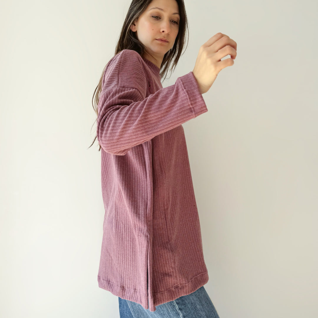Sweater Lactancia Lupe Rosa