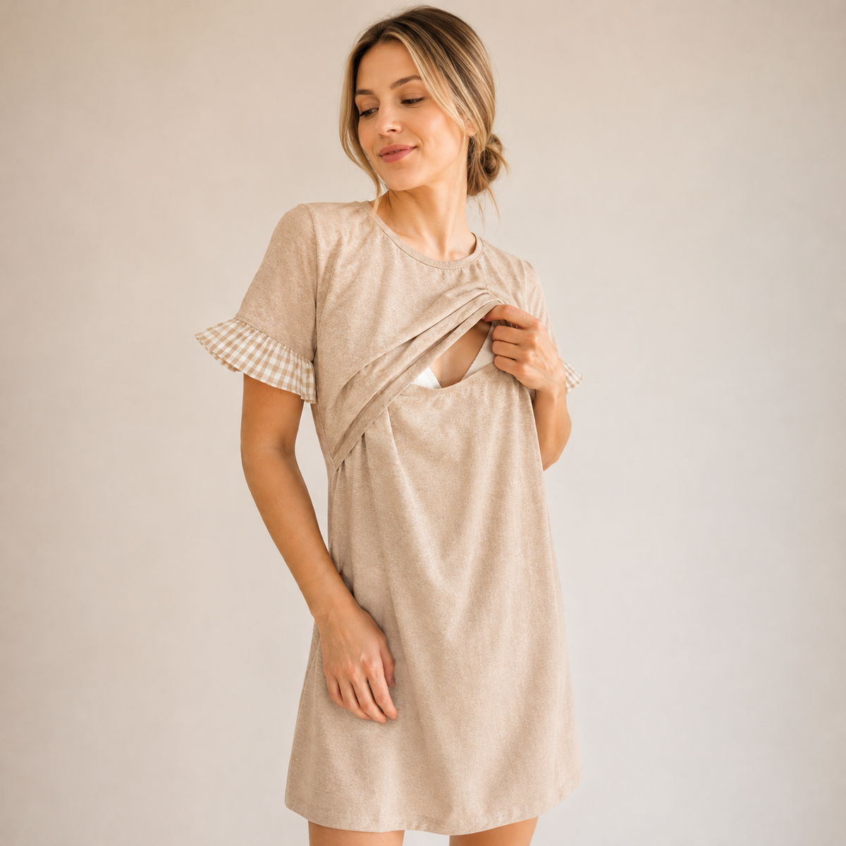Camisón Alma - Beige