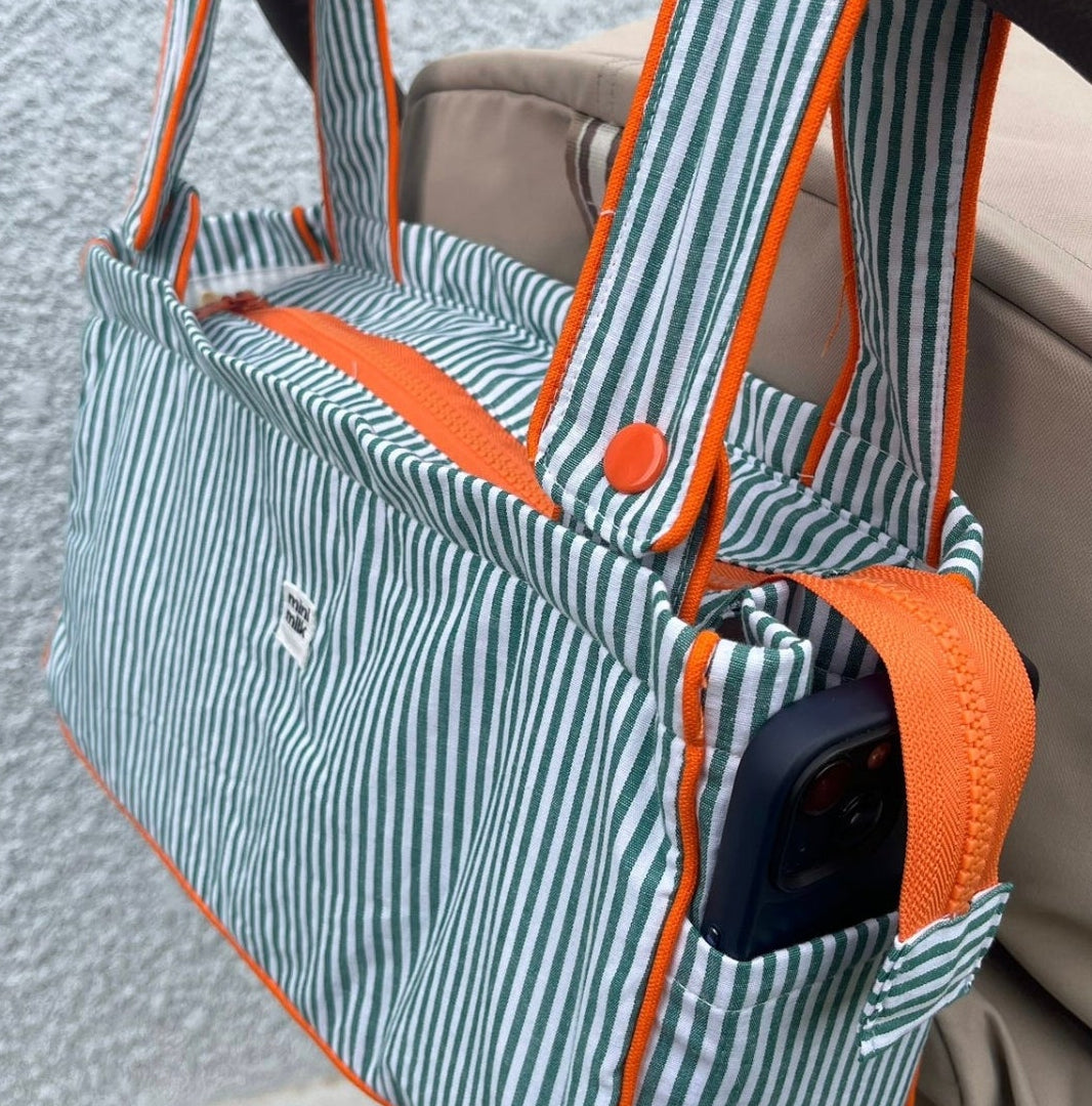 Bolso de coche Verde