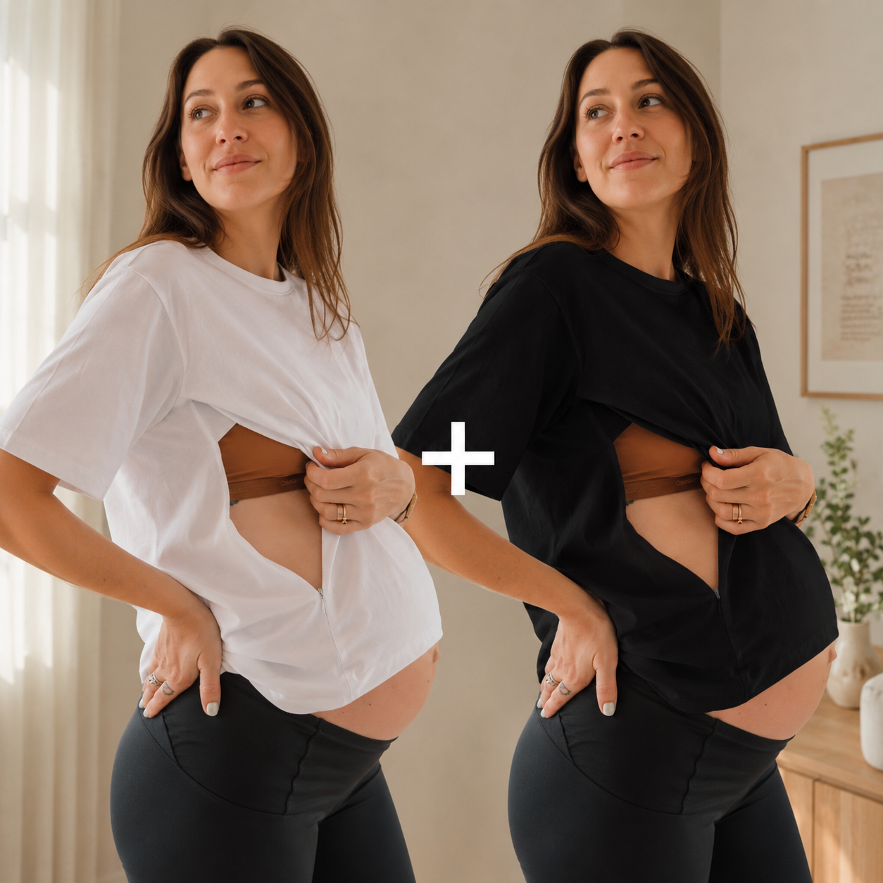 Pack Milkshirts: Blanca + Negra